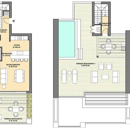 Lejlighed Deluxe Duplex Con Piscina Privada
