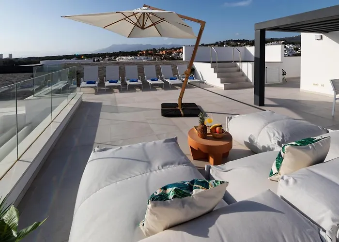 Deluxe Duplex Con Piscina Privada 公寓